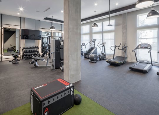 Fitness Center with Cardio and Functional Training at Berkshire Pullman, Texas
